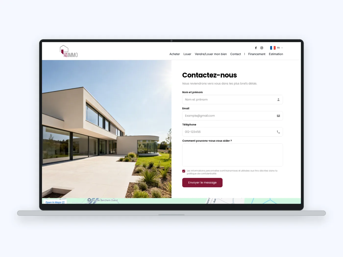 Ansicht 5 der Website Lux-Pro-Immo