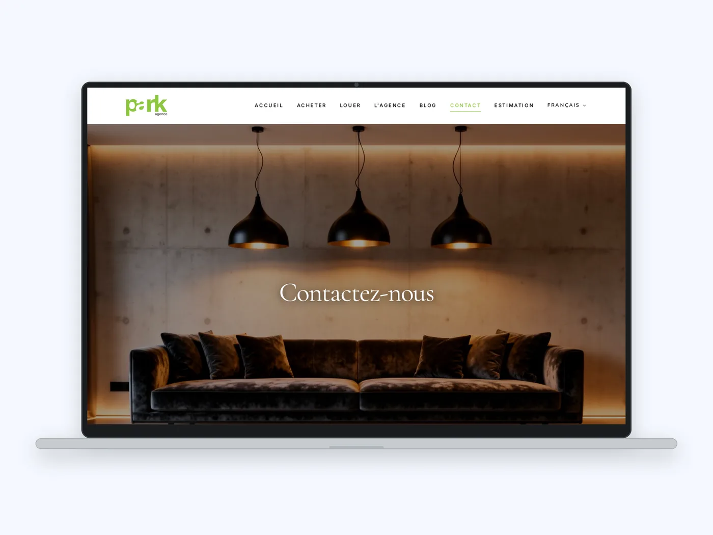 Ansicht 5 der Website Park Agence