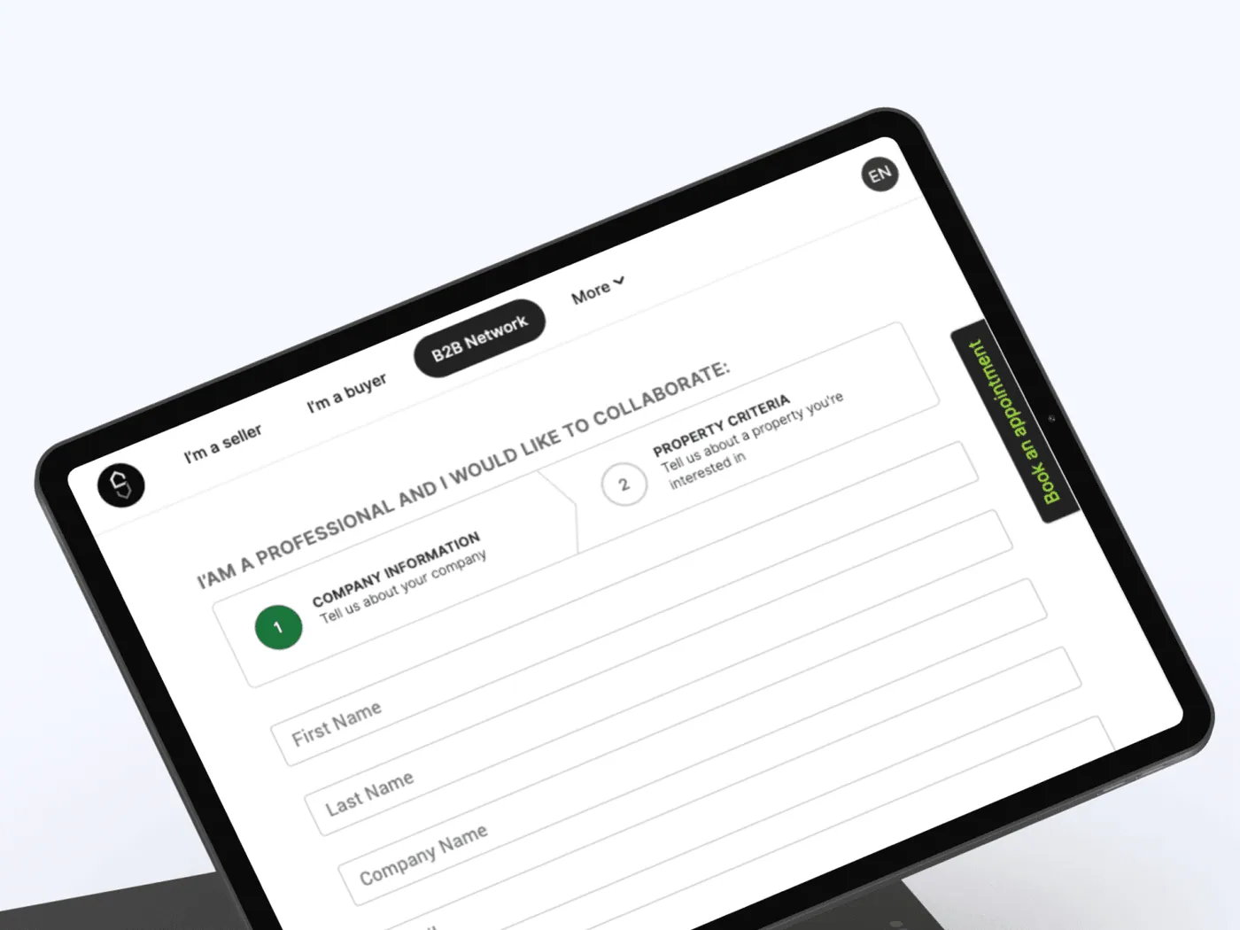 Secretimmo website