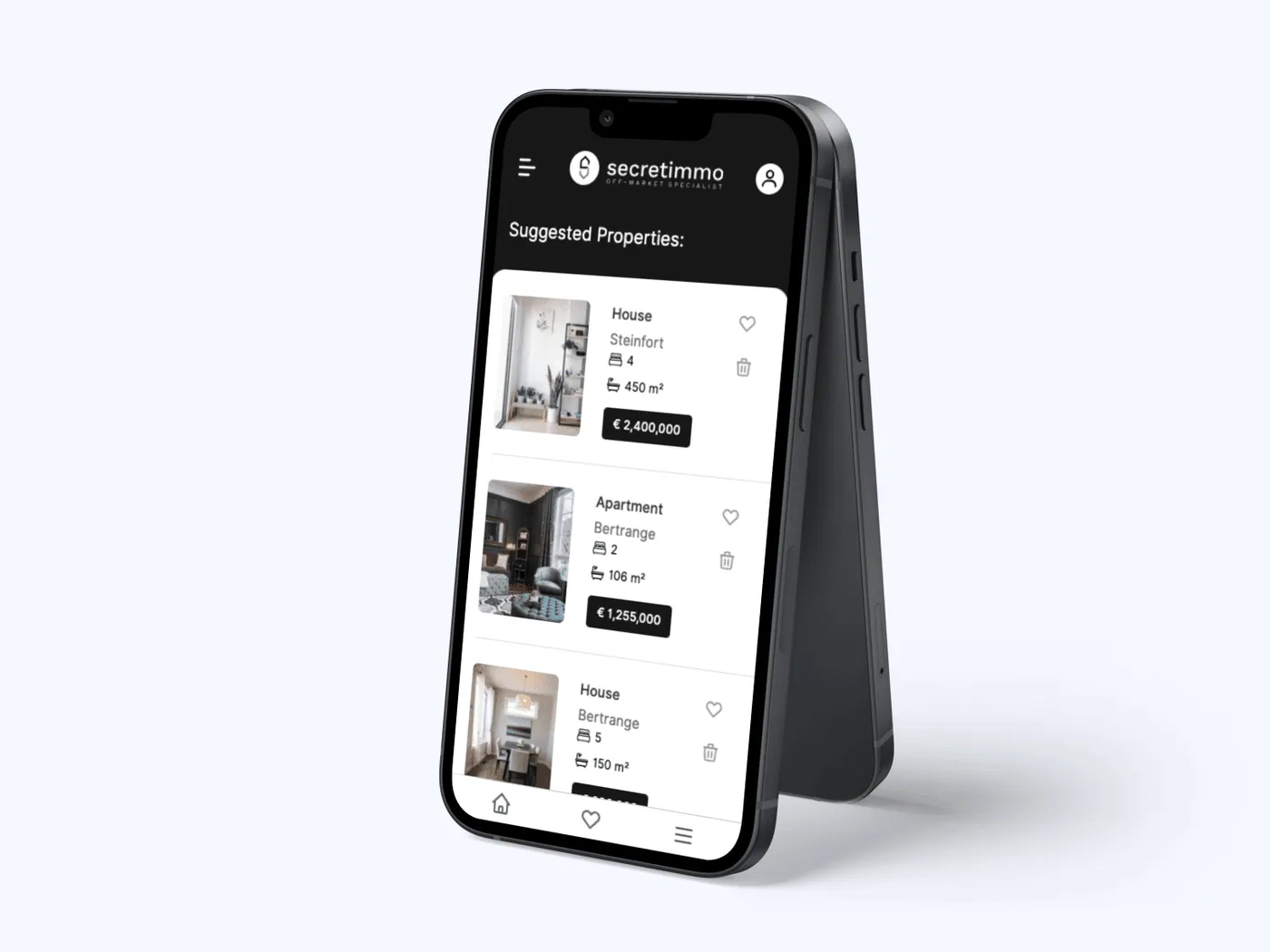 Secretimmo website
